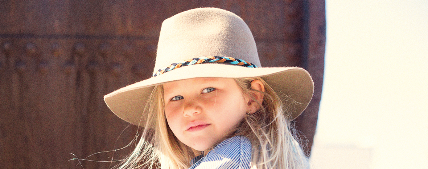 Kids Felt Hats and Fedoras fallenBROKENstreet