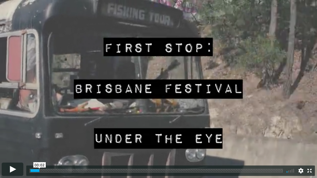 Stop 1 Brisbane Festival - Under the eye || East Coast Bus Tour || FallenBROKENStreet x MT WARNING