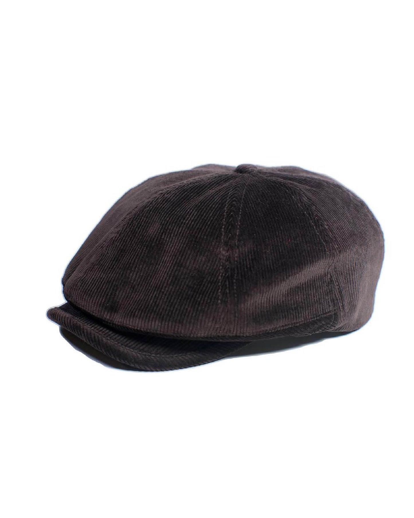 Casquette The Bandit Paperboy - Velours côtelé marron