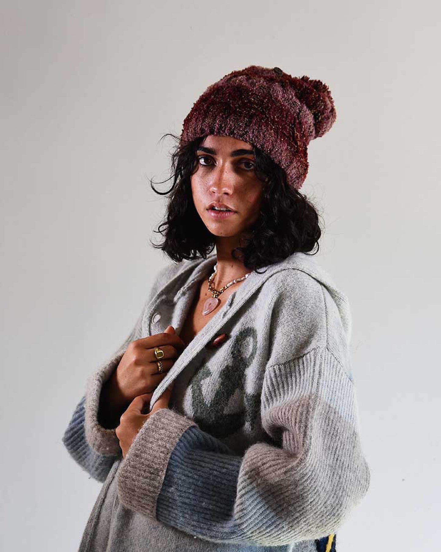 The Dust Beanie - Mauve