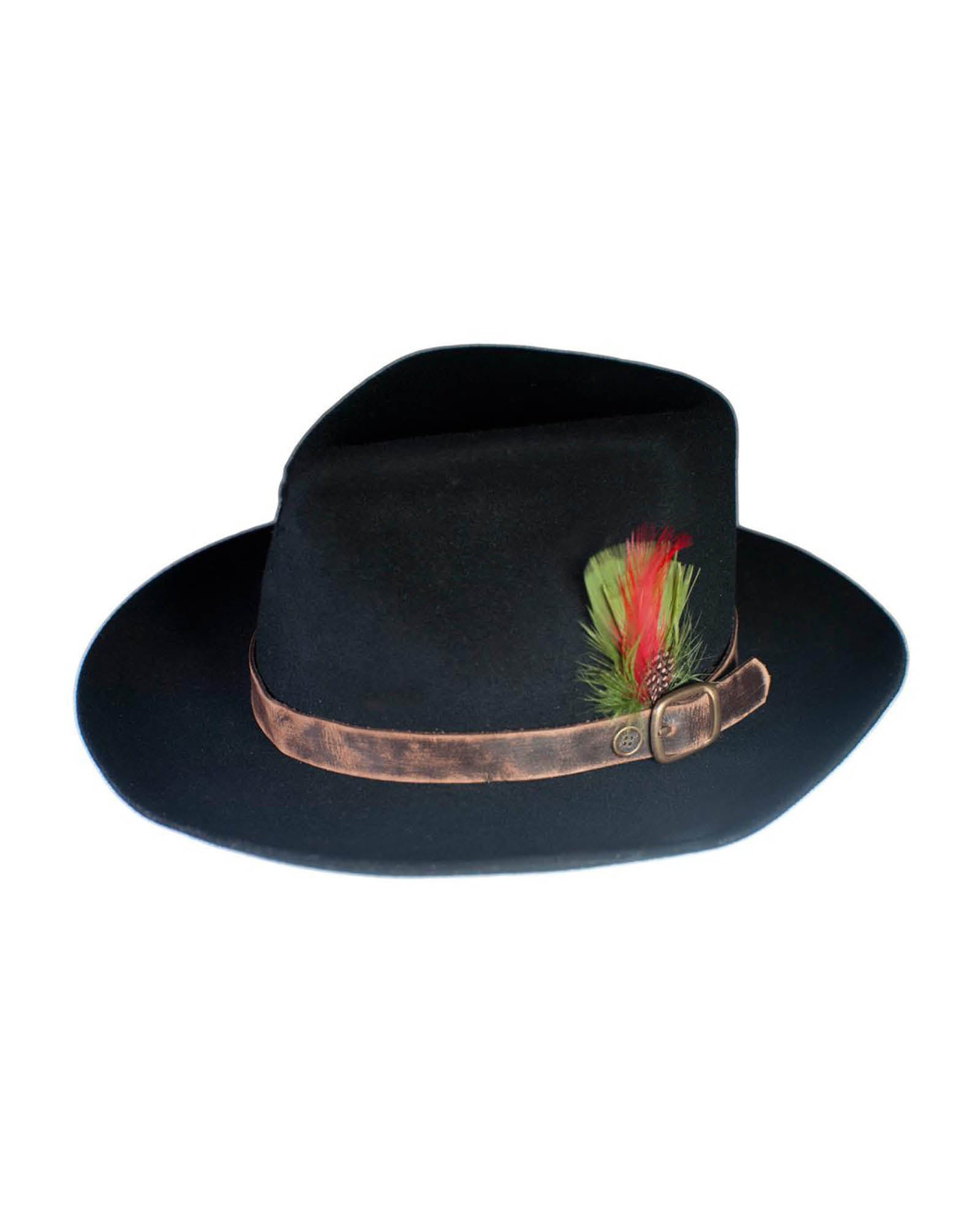 The Bromley Felt Hat - Black