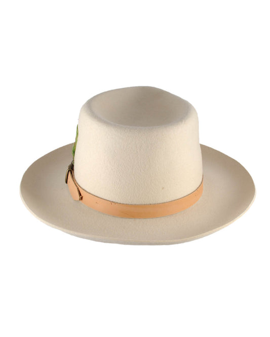 The Bromley Felt Hat - Cream