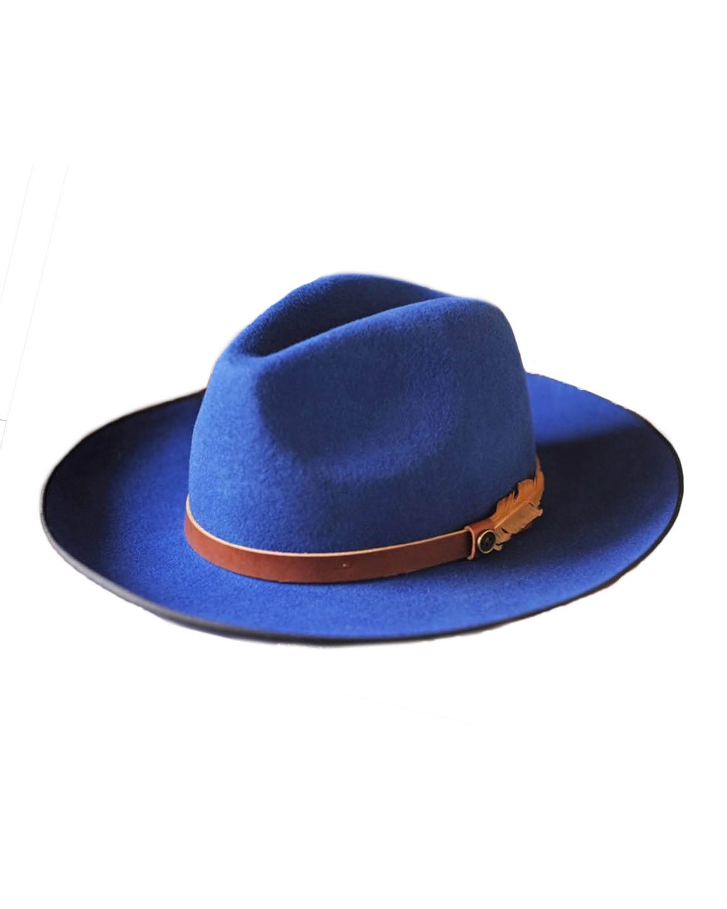 The Desperado Felt Hat - Royal Blue