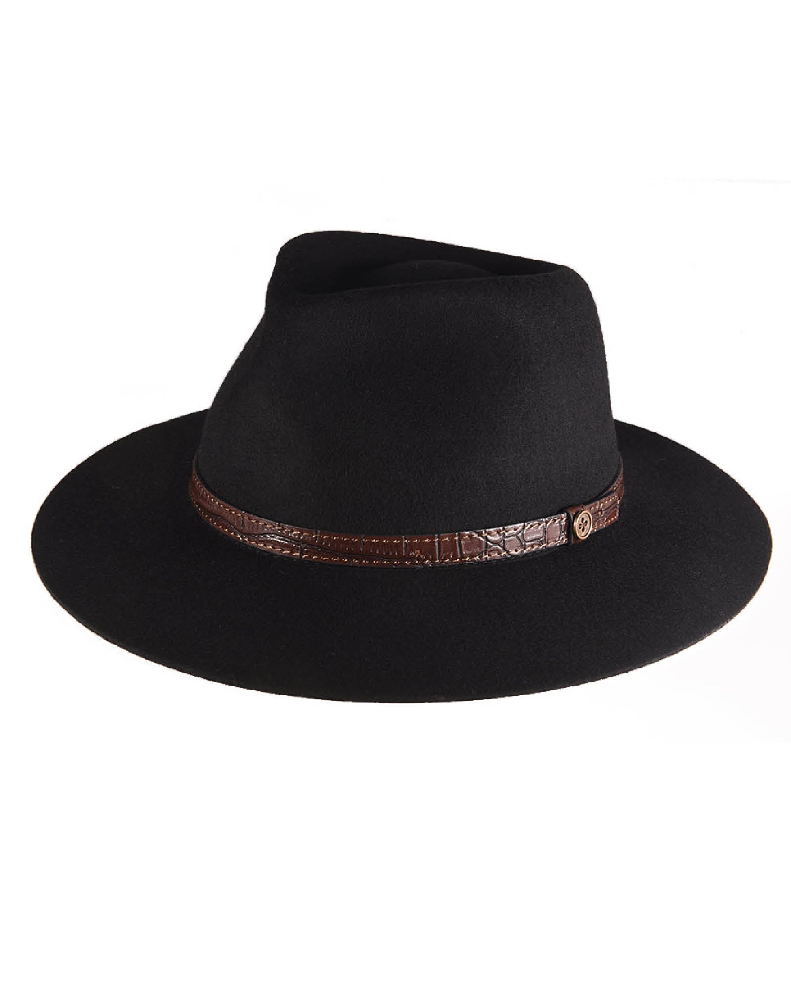 tHe DiNgo Felt Hat - Black