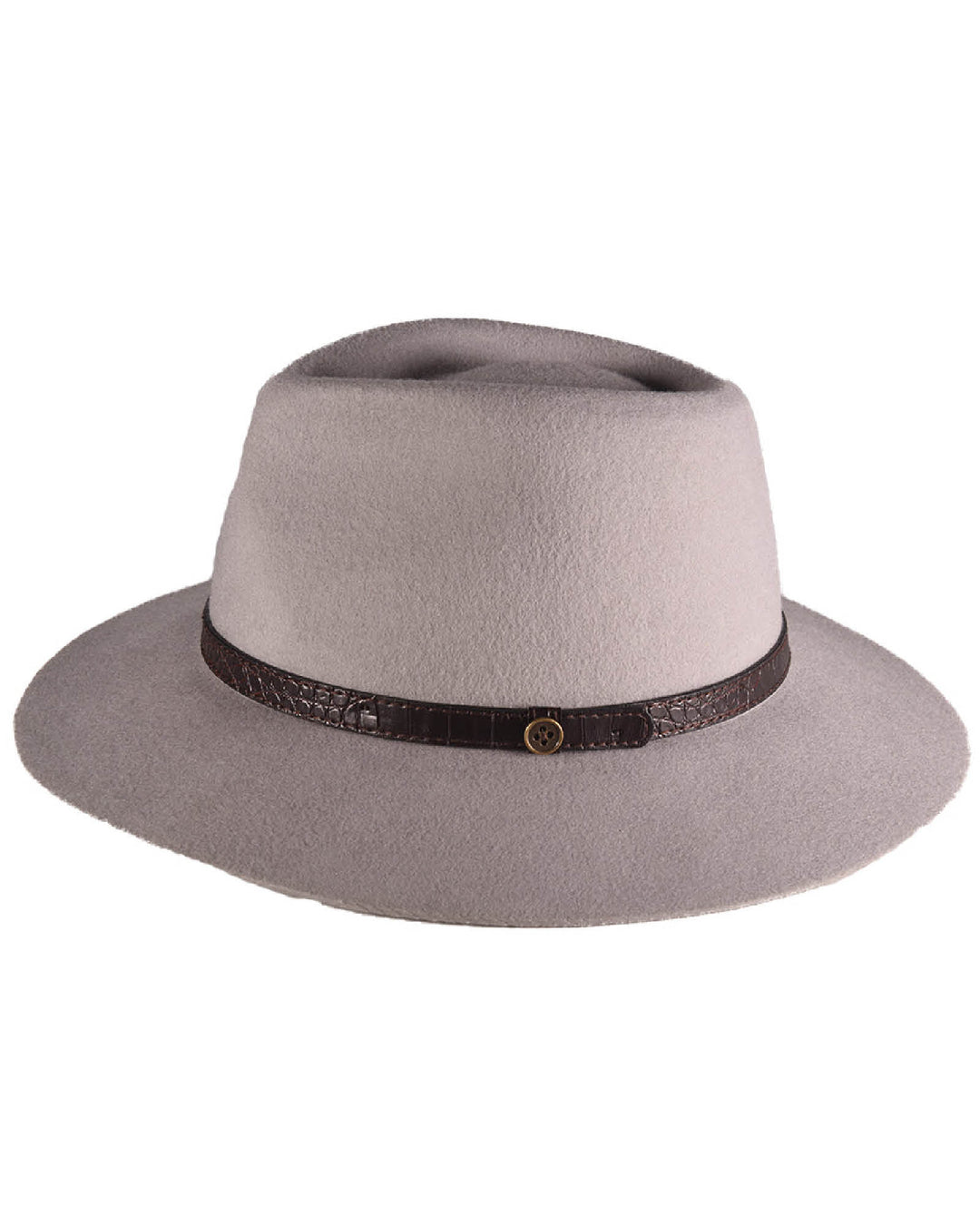 THe DiNgo Felt Hat- Grey