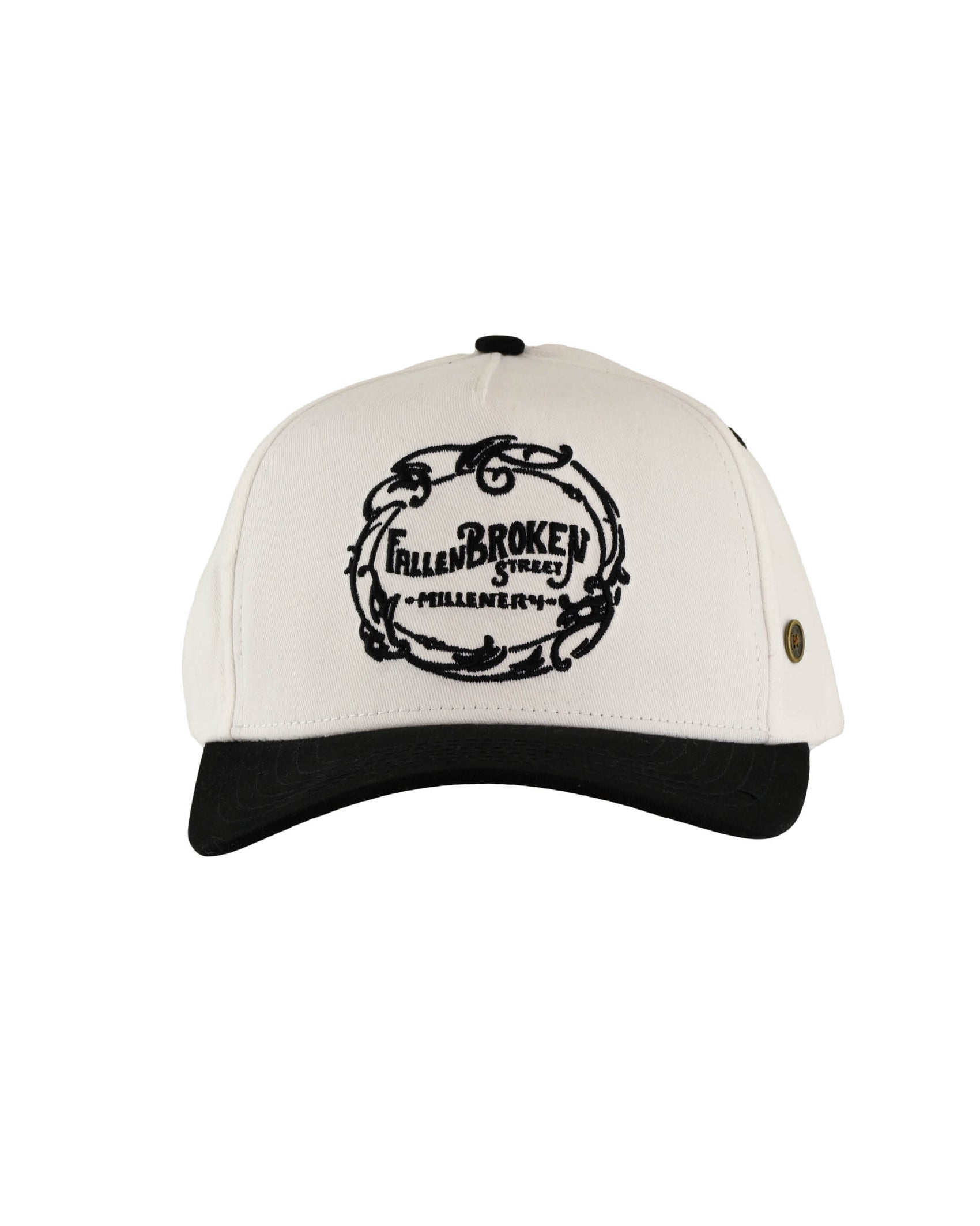 FBS Logo Cap - Ford 5 Panel - White