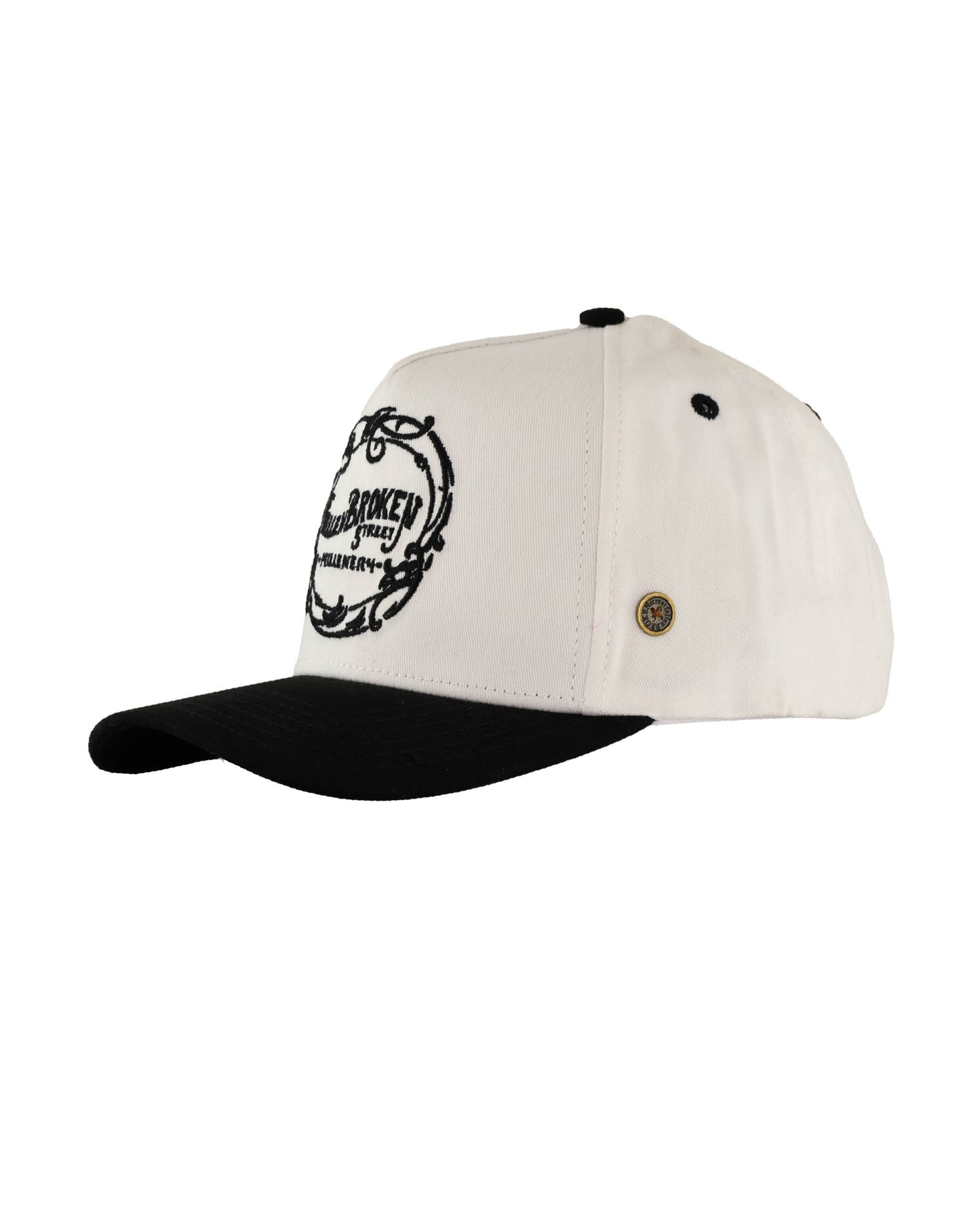 FBS Logo Cap - Ford 5 Panel - White