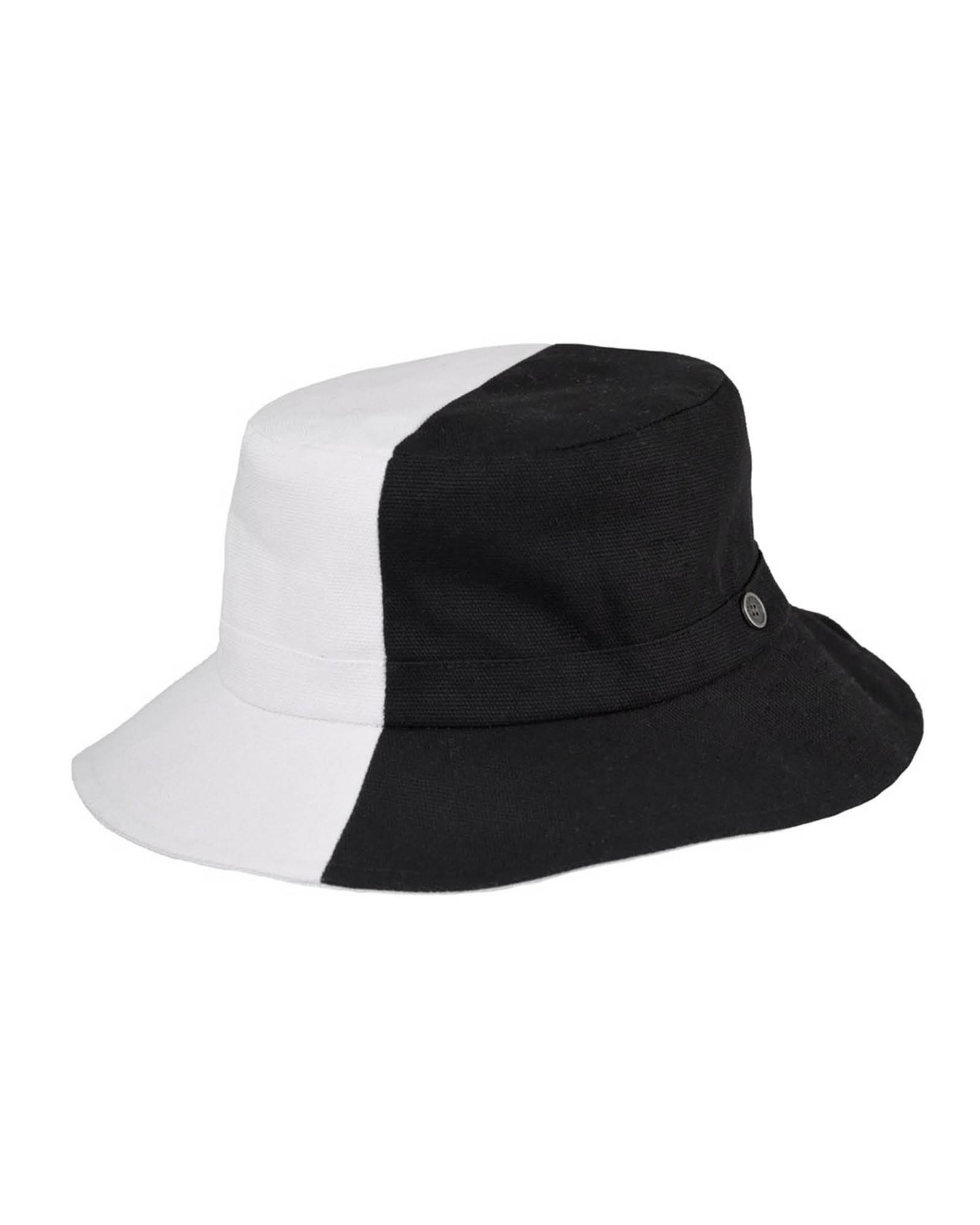 Le chapeau bob FlipSide - Réversible noir/blanc