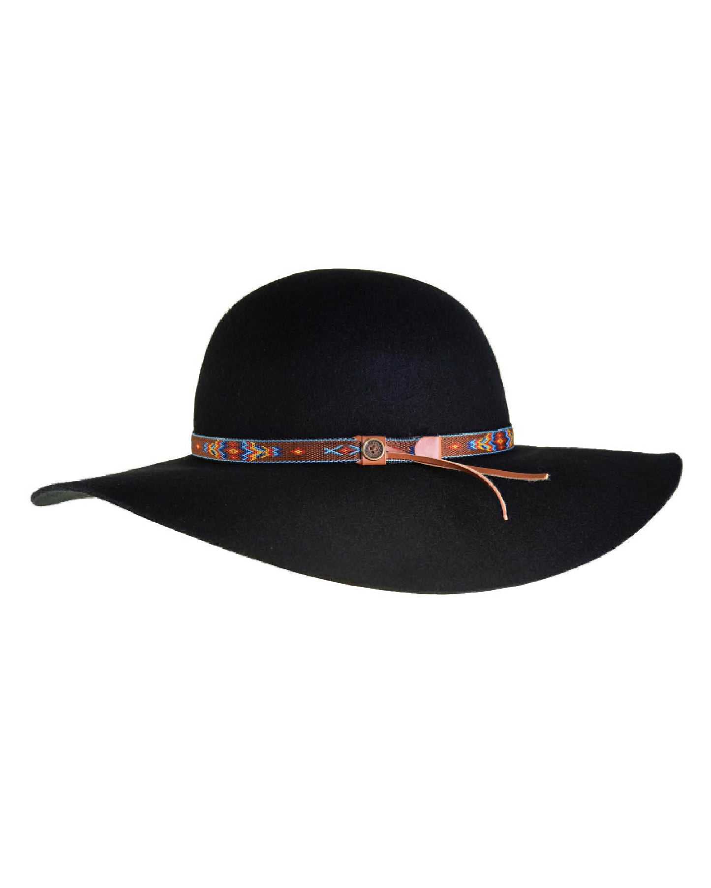 The Little Hippie Floppy Felt Hat - KIDS - BLACK