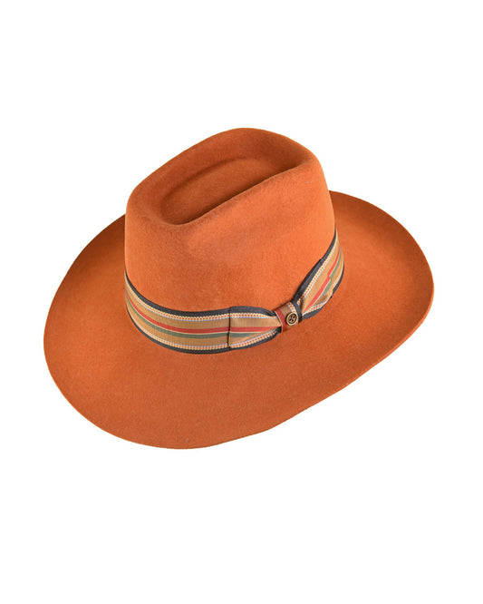 Le Chapeau Feutre Jay - ORANGE