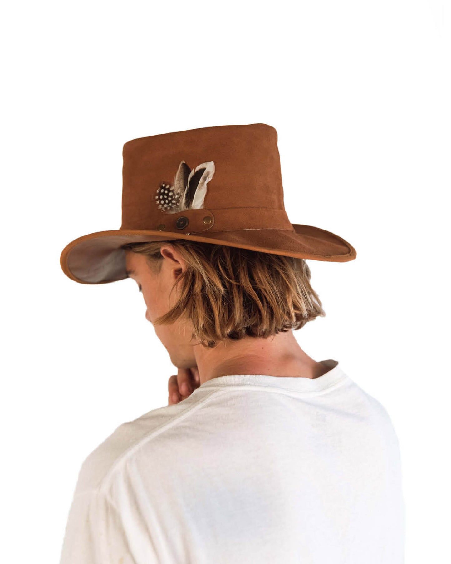 The Lennon Leather Hat