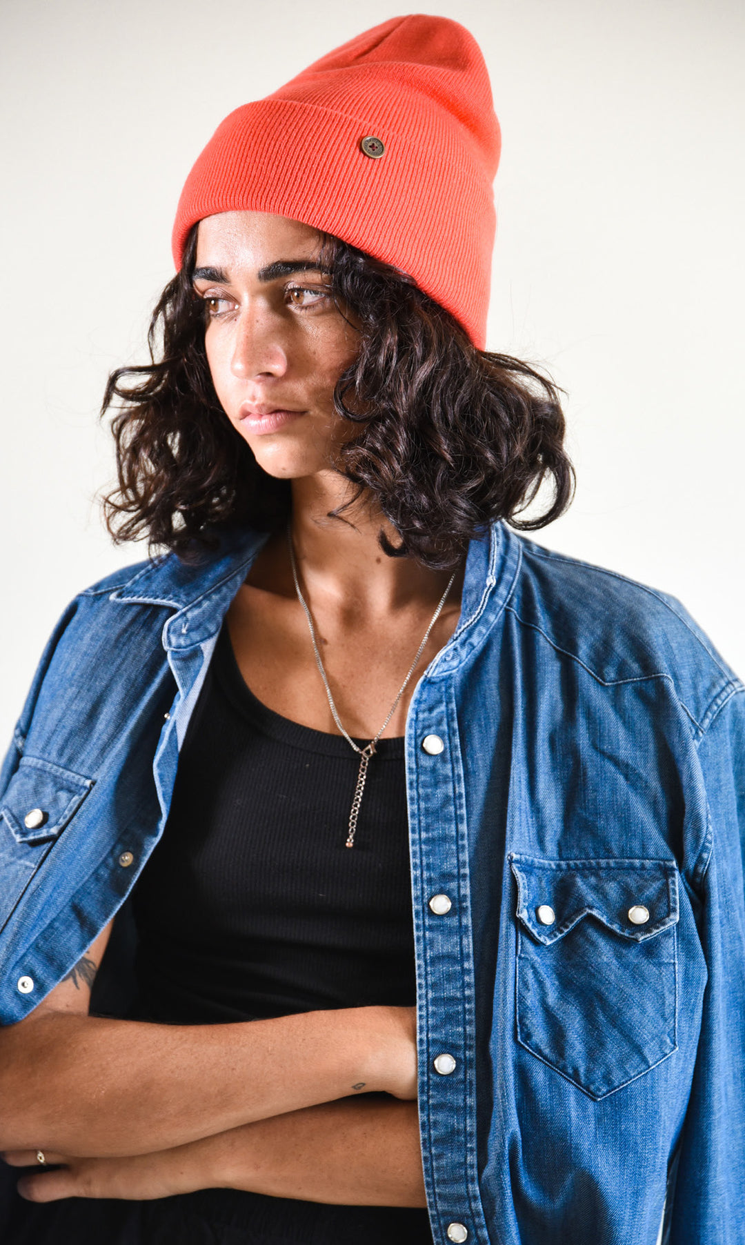 The Lucks  Beanie - Coral