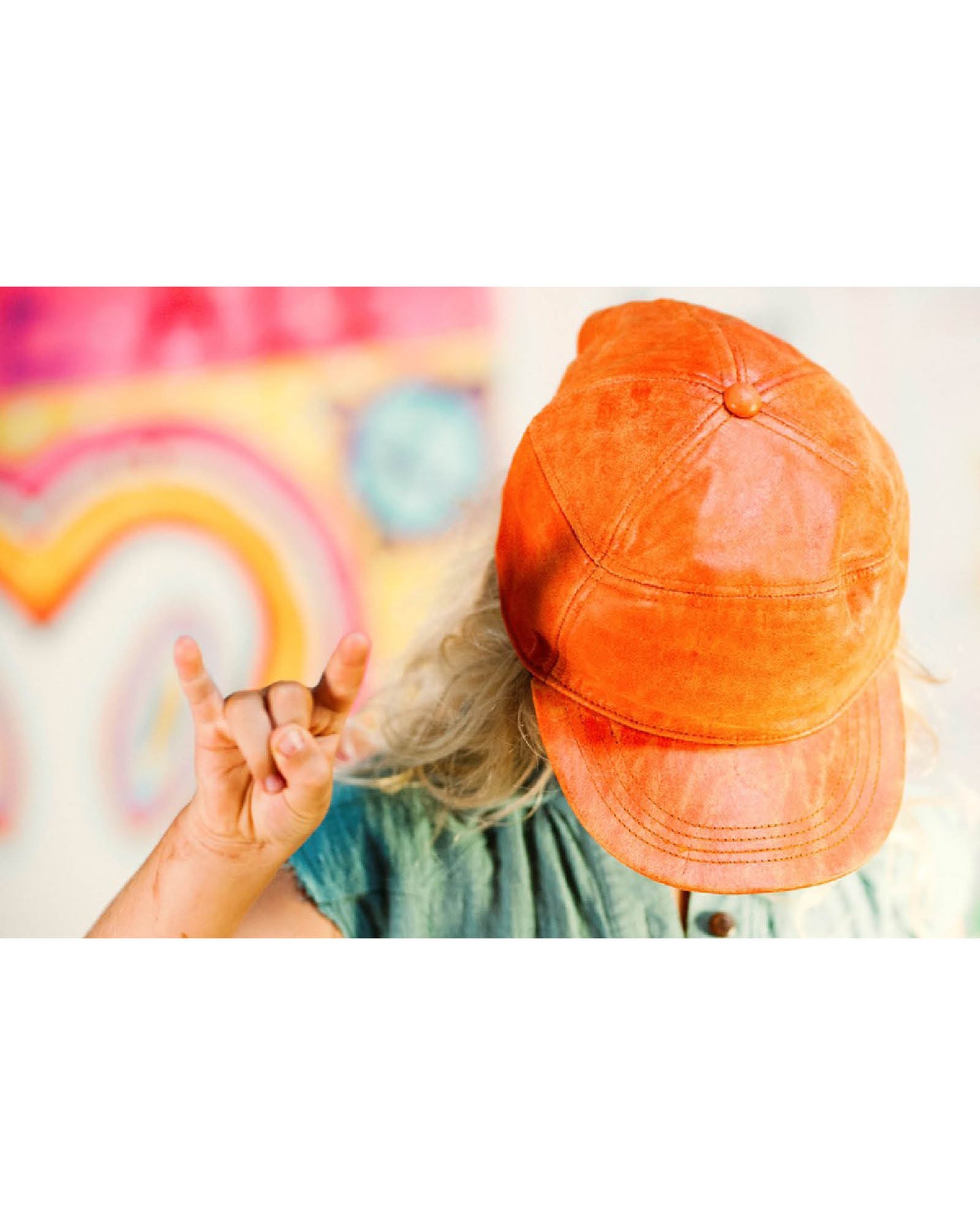 The Maverick Cap - Orange