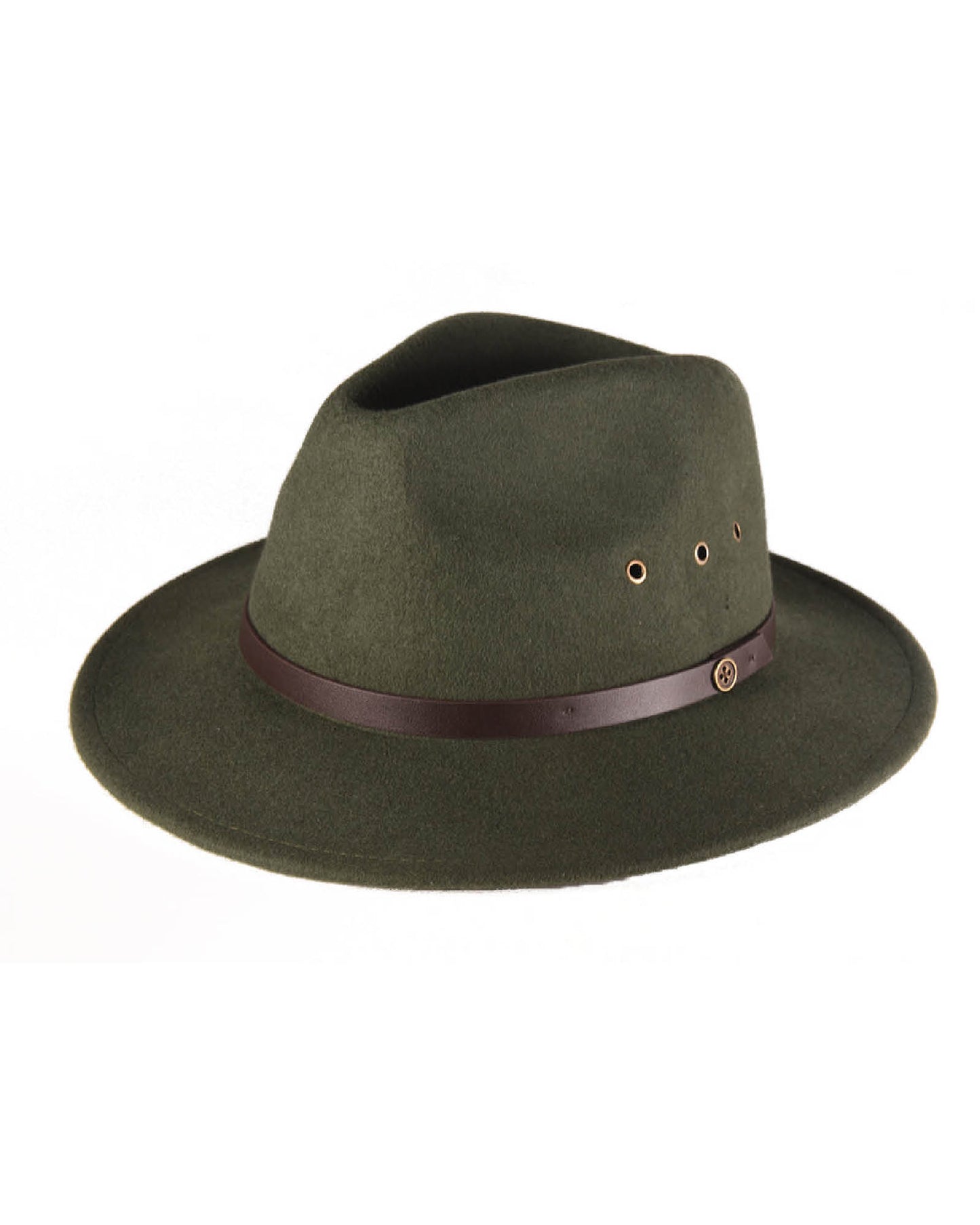 The RataTat Felt Hat - Forest Green