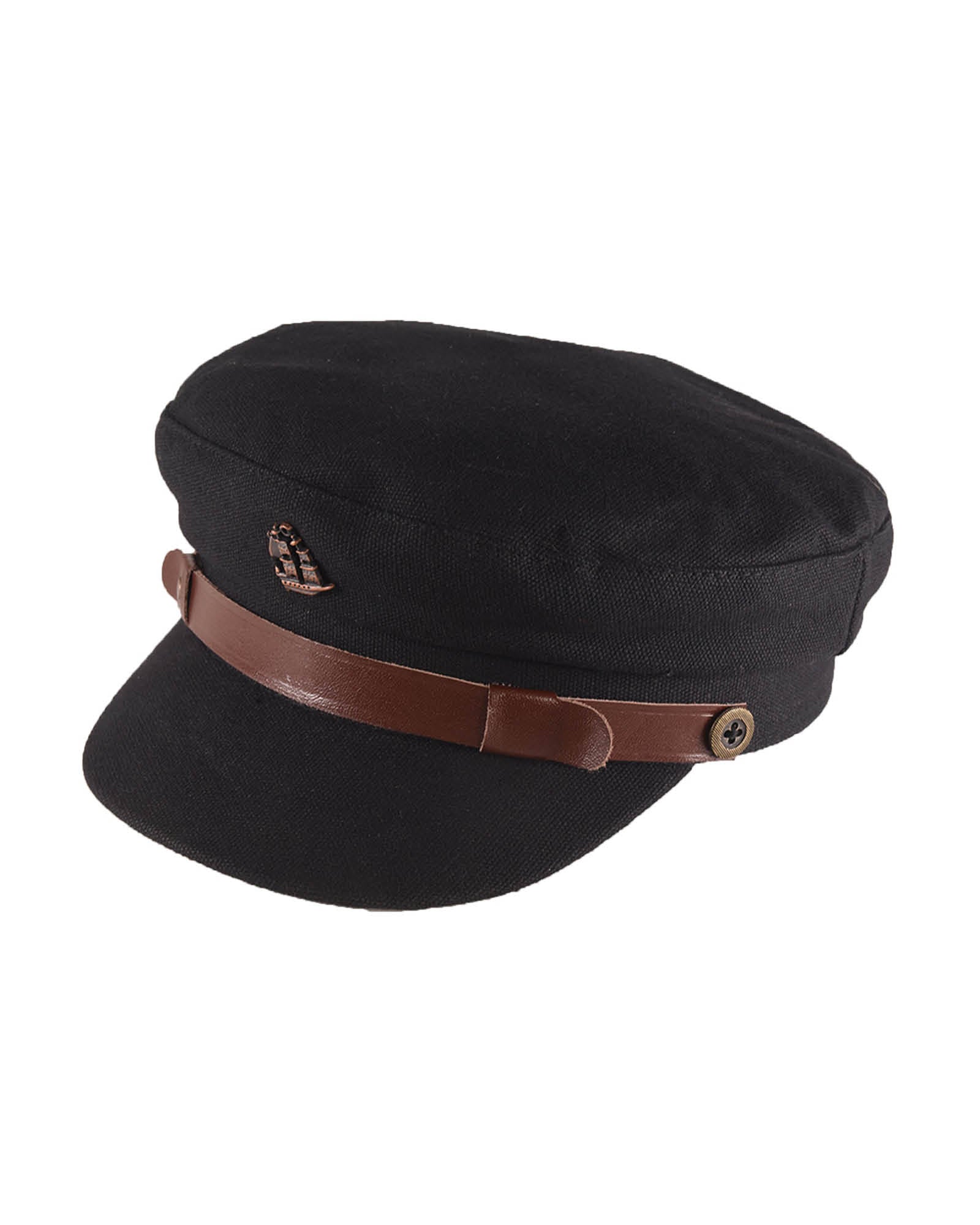 The Sea Cap - Black Canvas