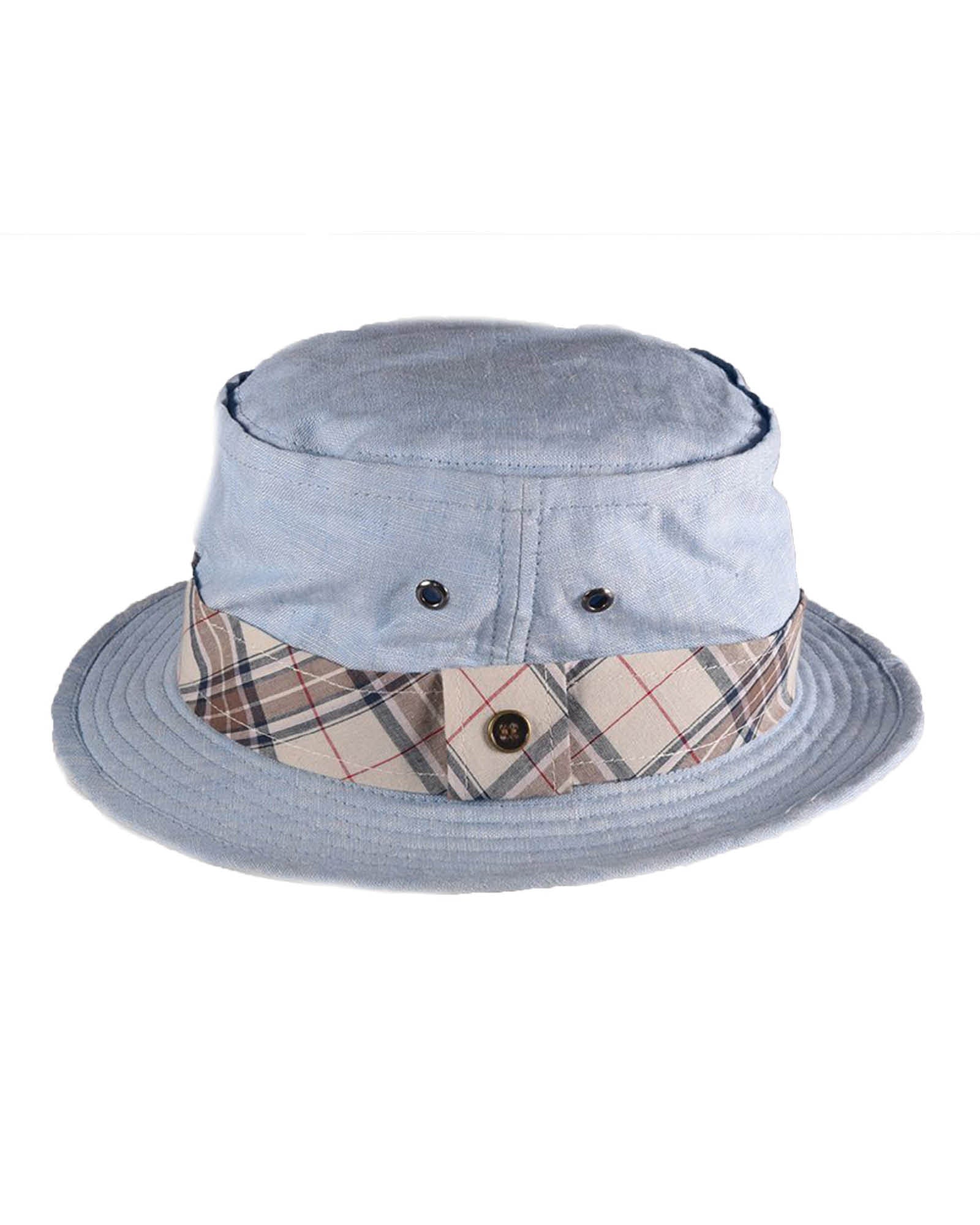 The Fisher Bucket Hat - Blue - Kids