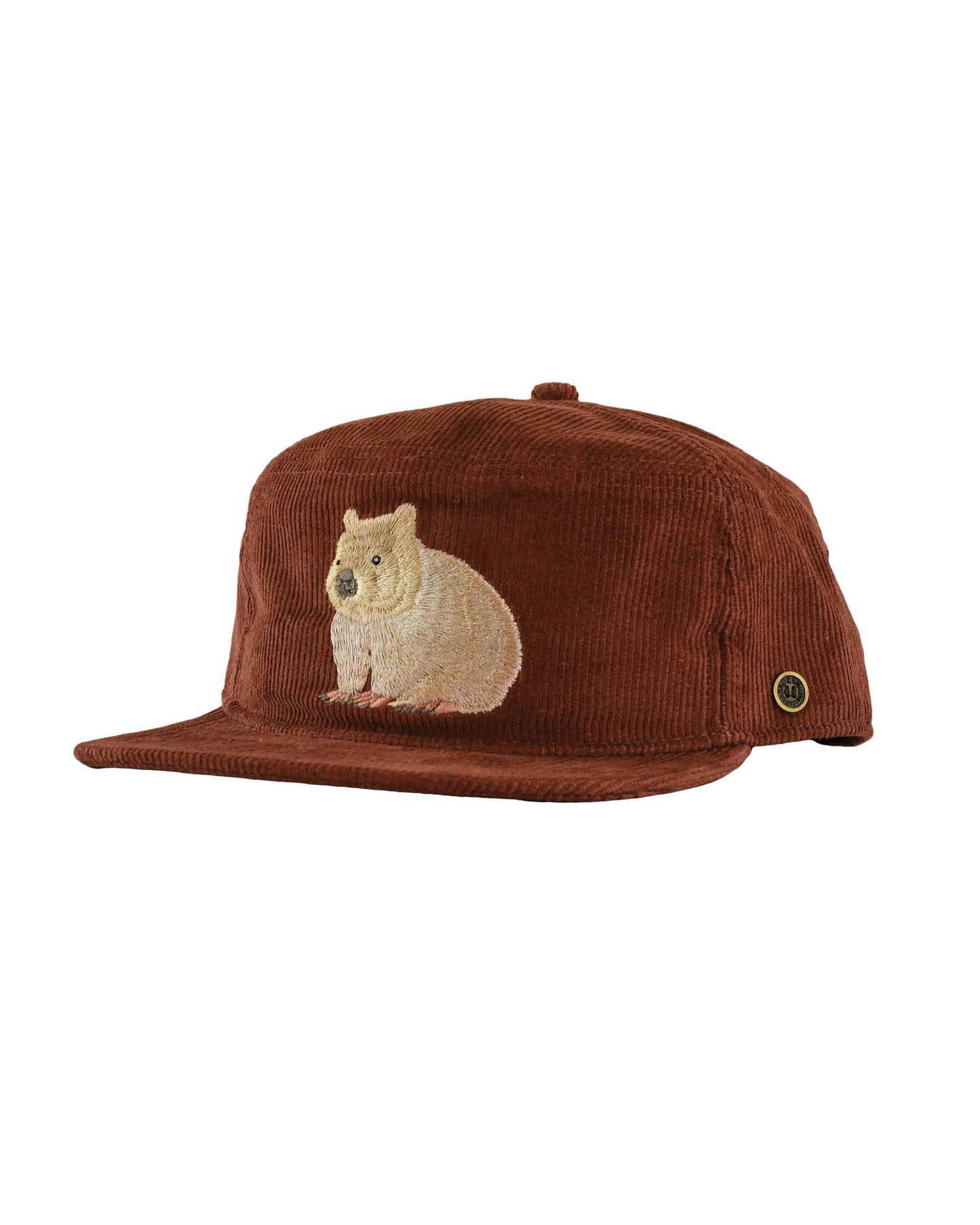 The Stash Cap - Corduroy - Wombat - Brown