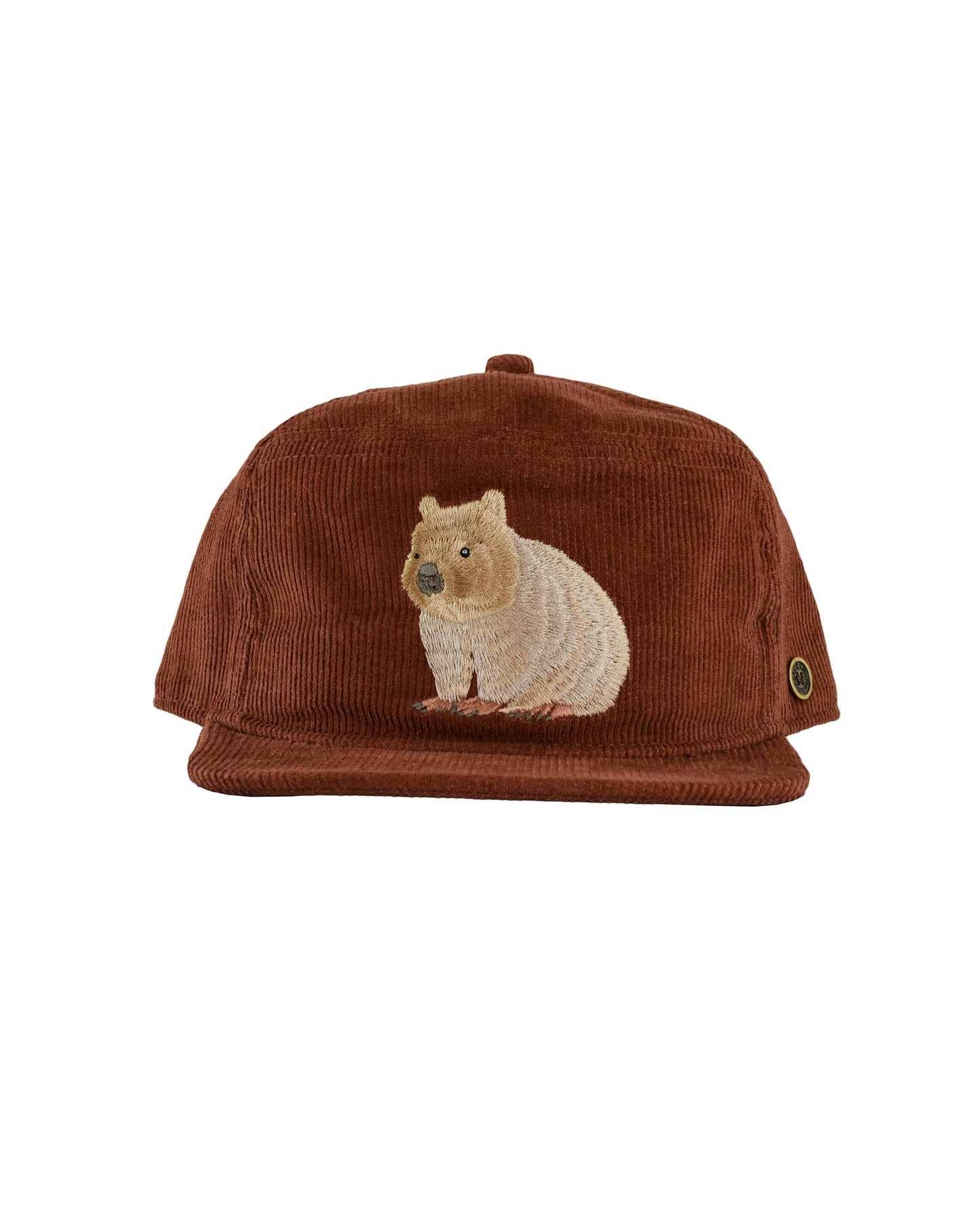 The Stash Cap - Corduroy - Wombat - Brown