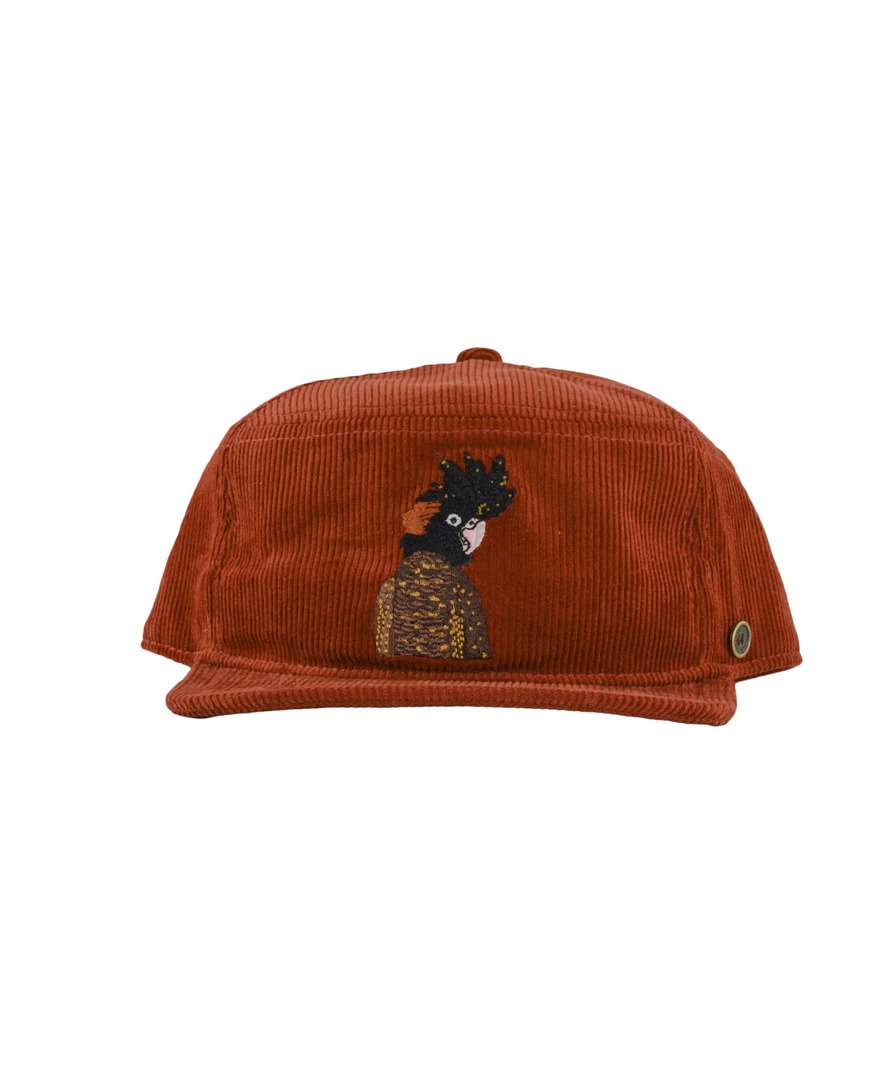 The Stash Cap - Corduroy - Cockatoo - Brown