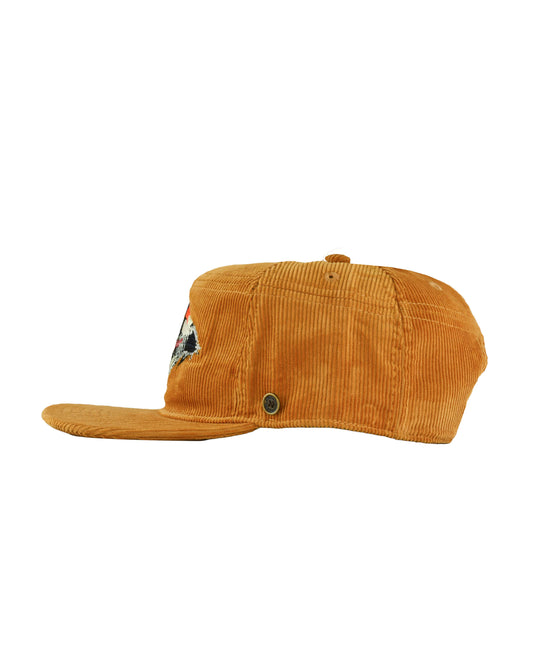 The Stash Cap - Corduroy - Cockatoo Feathers - Mustard