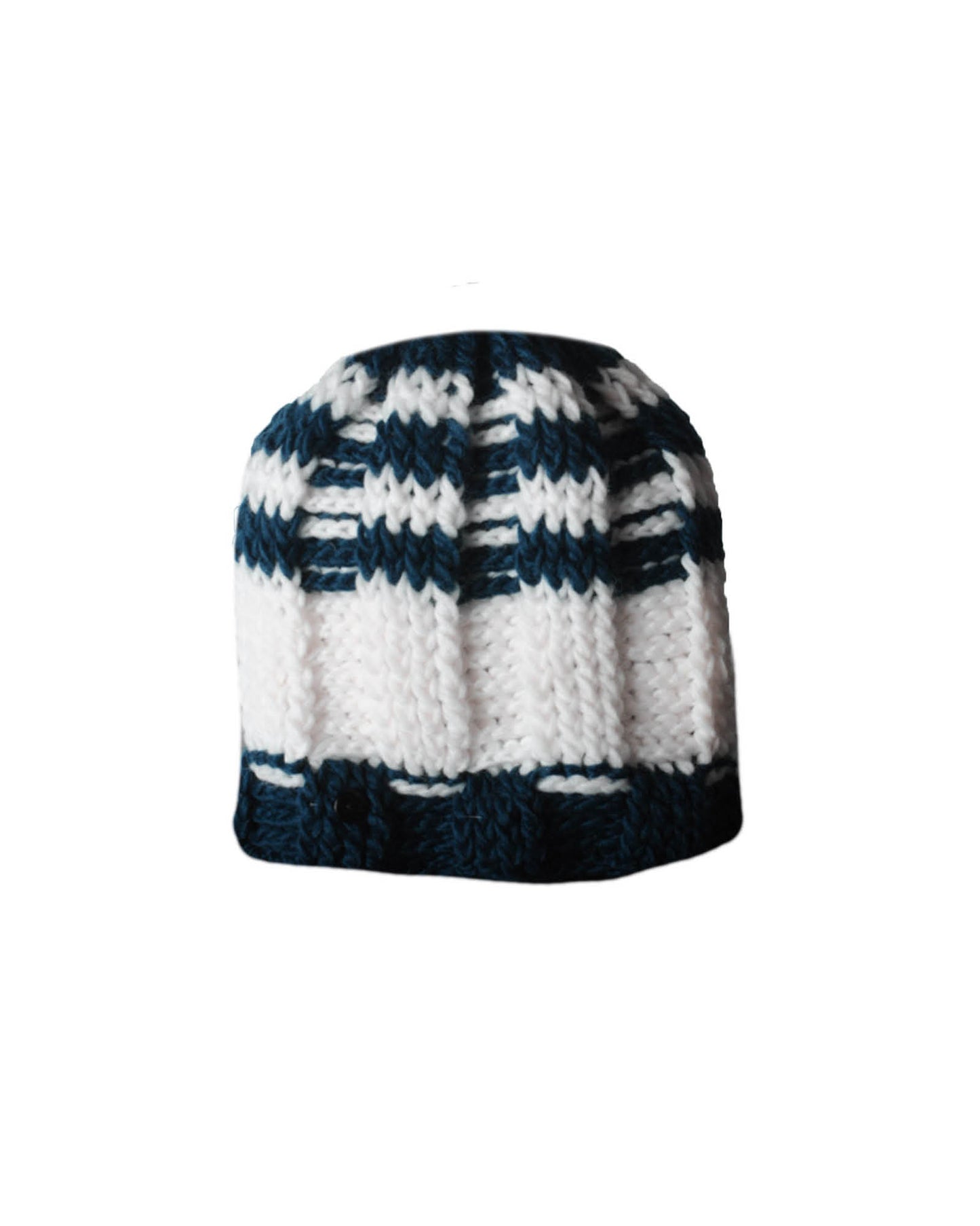 The Transcend Classic Beanie - NAVY/WHITE