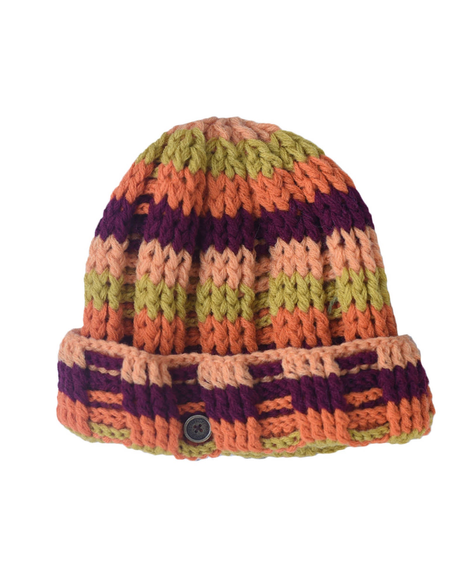 The Transcend Beanie - KIDS - Autumn Stripes