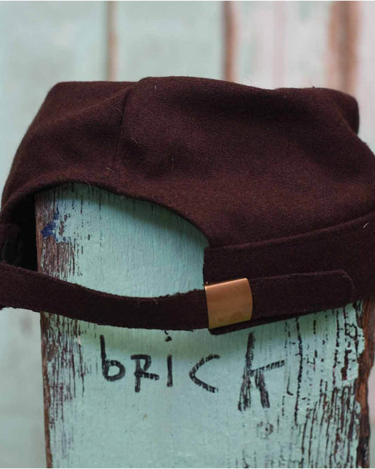 The Unmapped Military Cap - CHOCOLATE