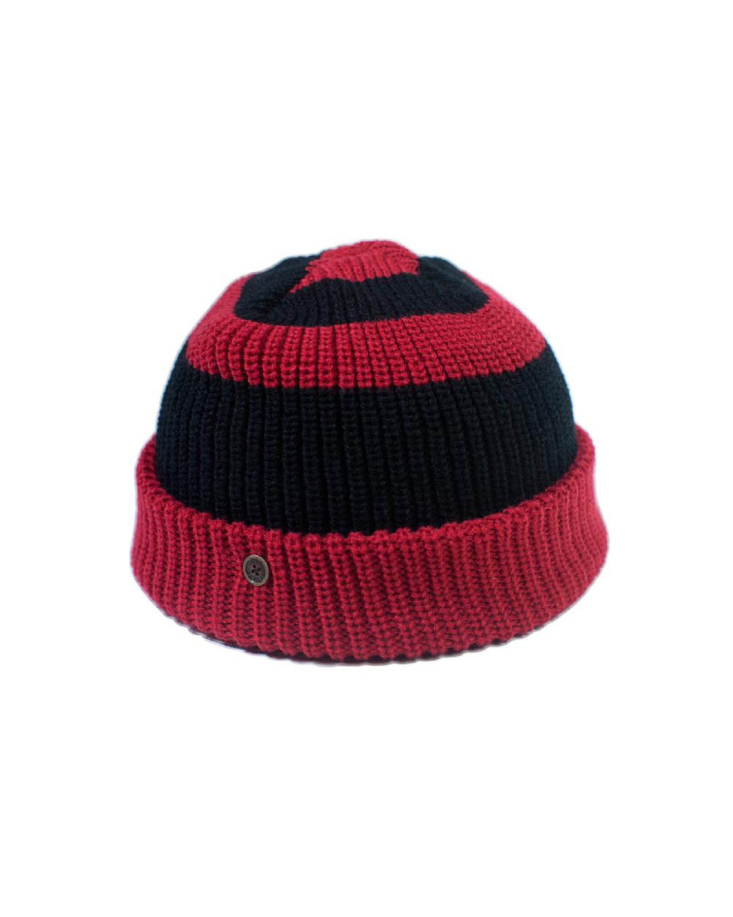 The Wally Beanie - Red/Black