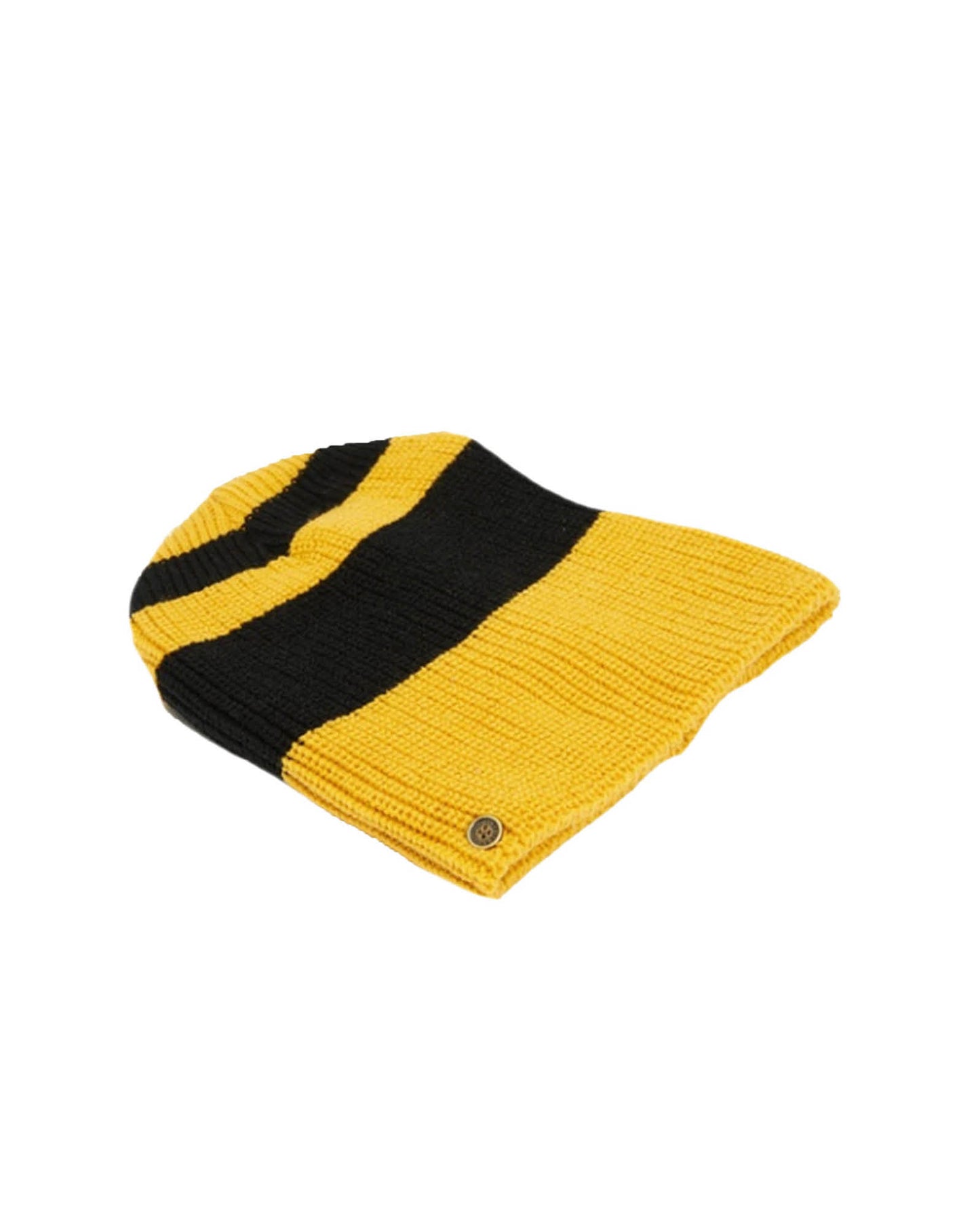 The Wally Beanie - Yellow/Black