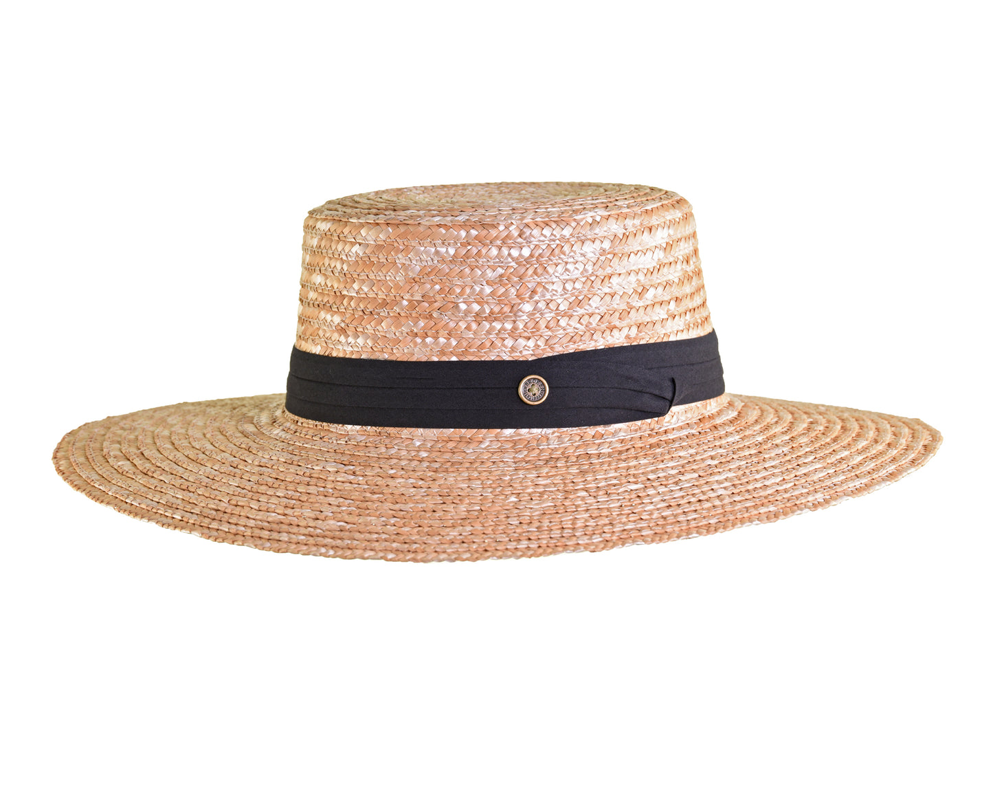 The Bambi Straw Hat - WIDE - NATURAL