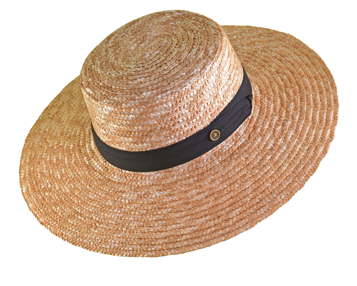 The Bambi Straw Hat - WIDE - NATURAL