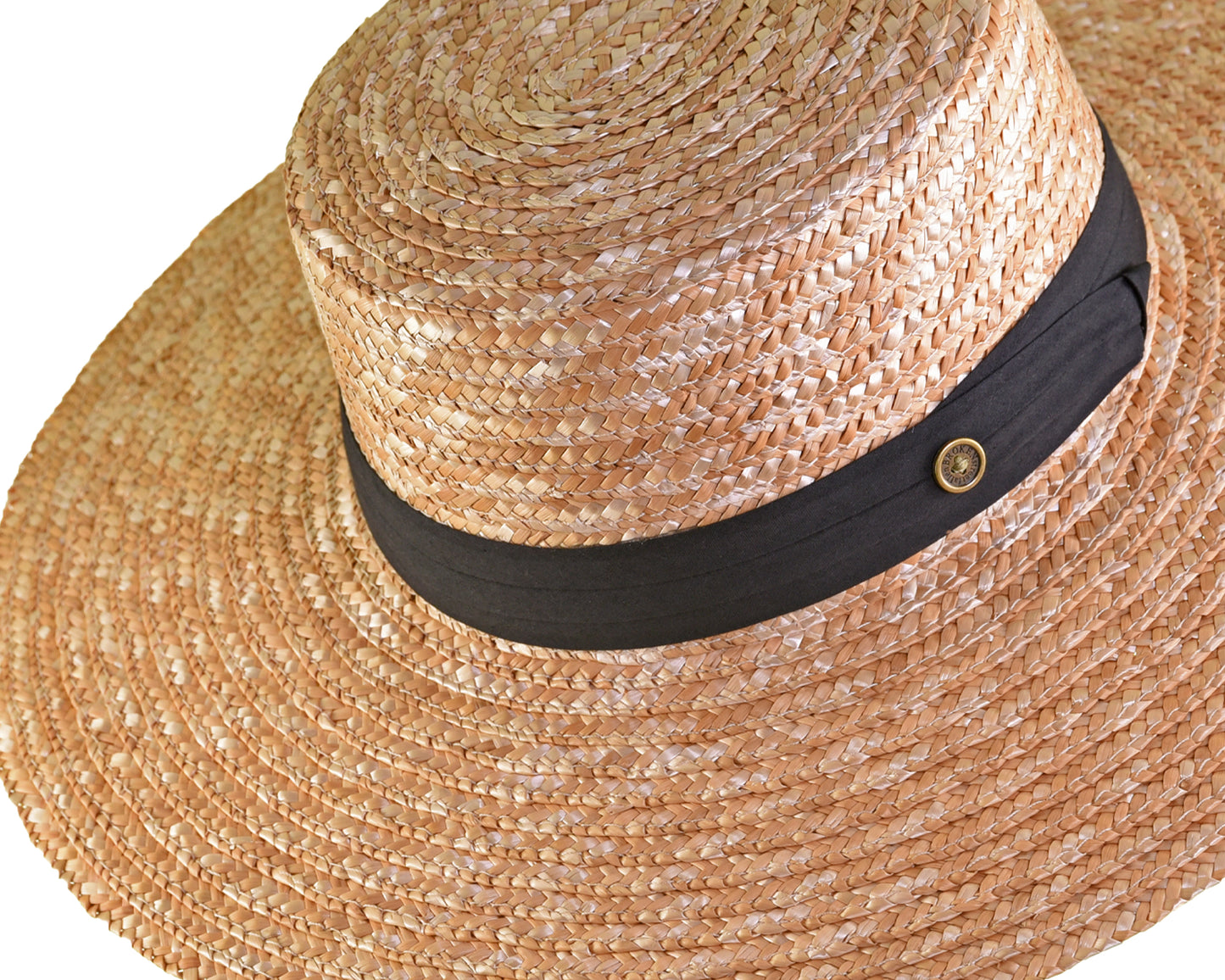 The Bambi Straw Hat - WIDE - NATURAL