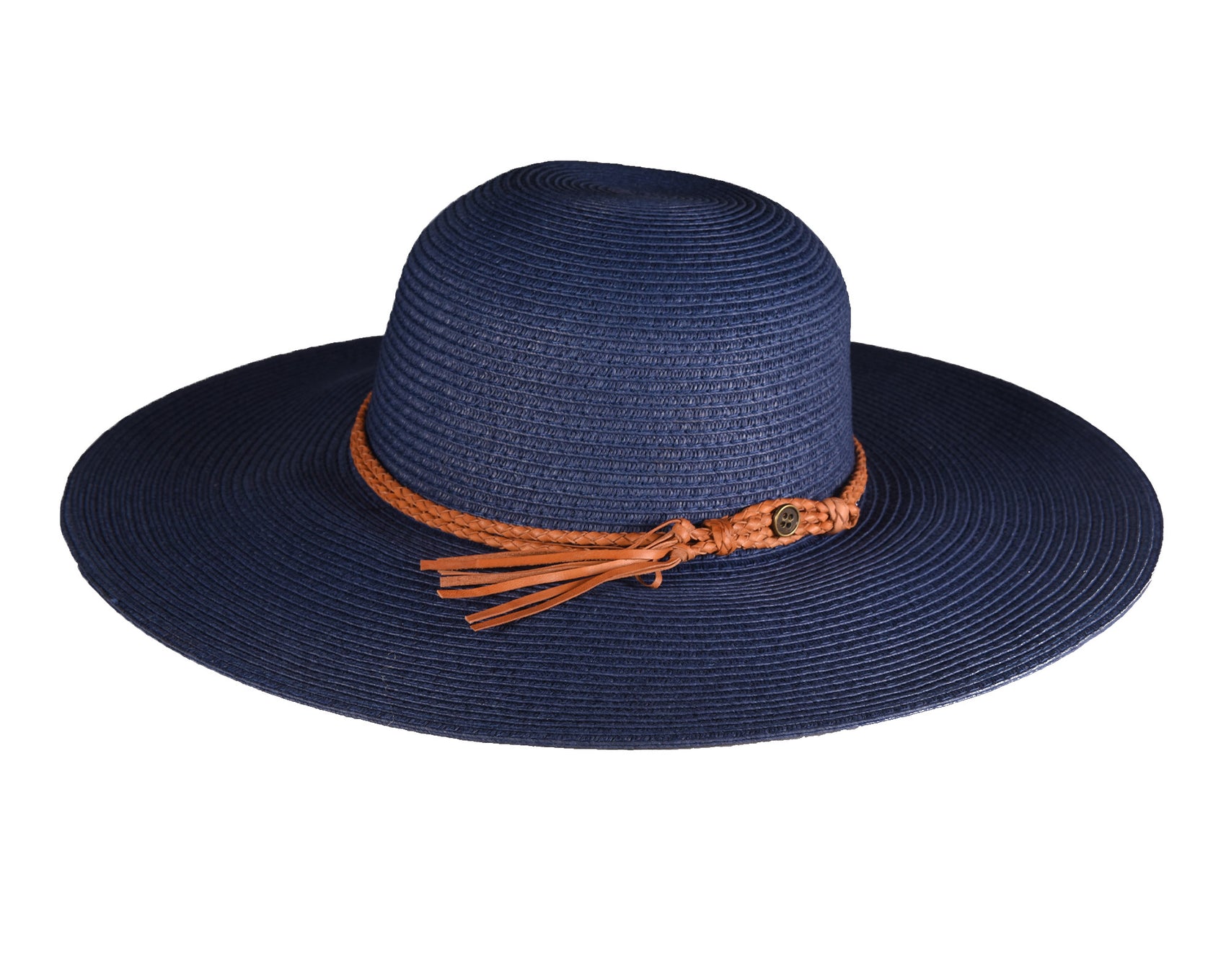 The Grace Straw Hat - Navy